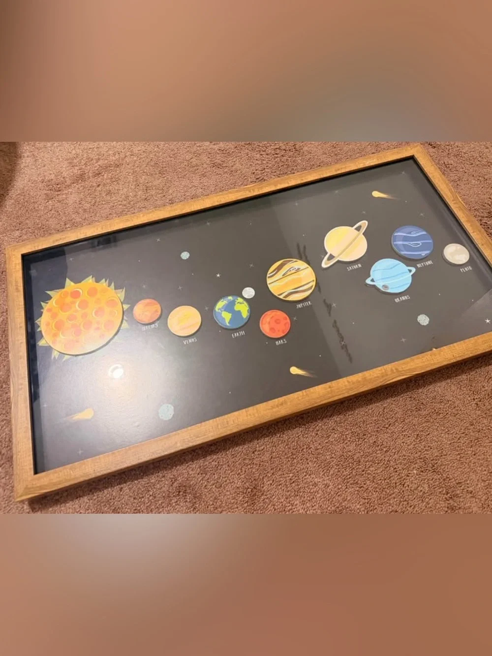 Solar System Framed Wall Art